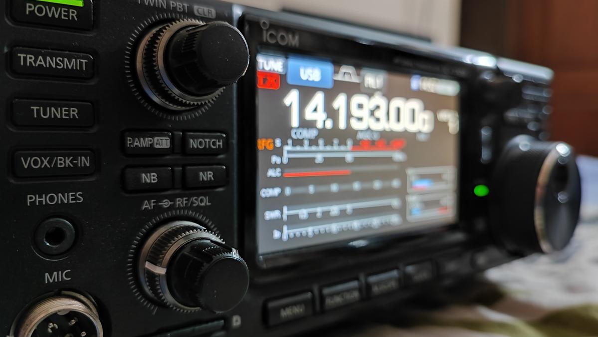 My Icom IC7300 Transceiver