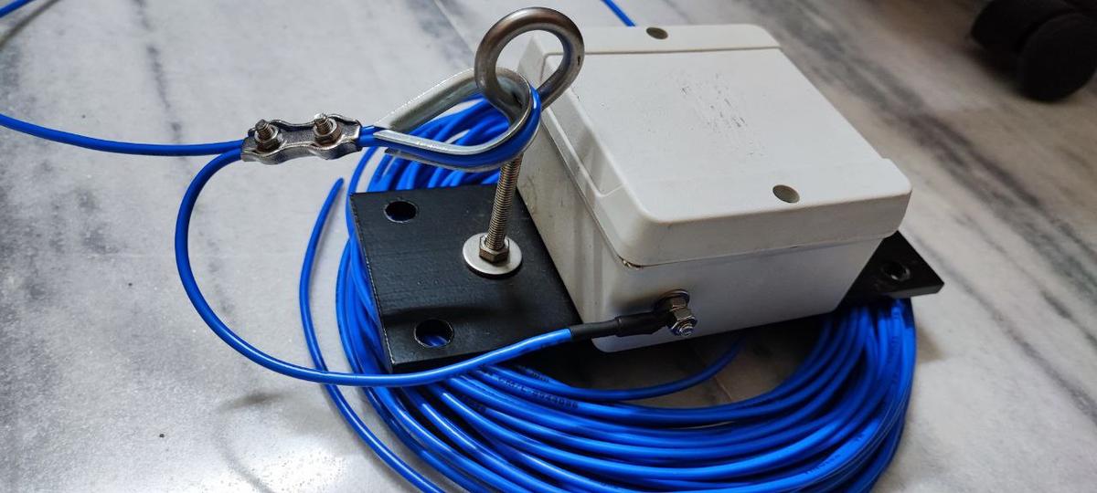 My Homebrew End Fed Half Wave Antenna